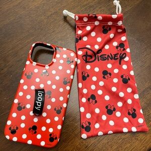 Original loopy iPhone 13/14 Minnie polka dots in excellent condition.
